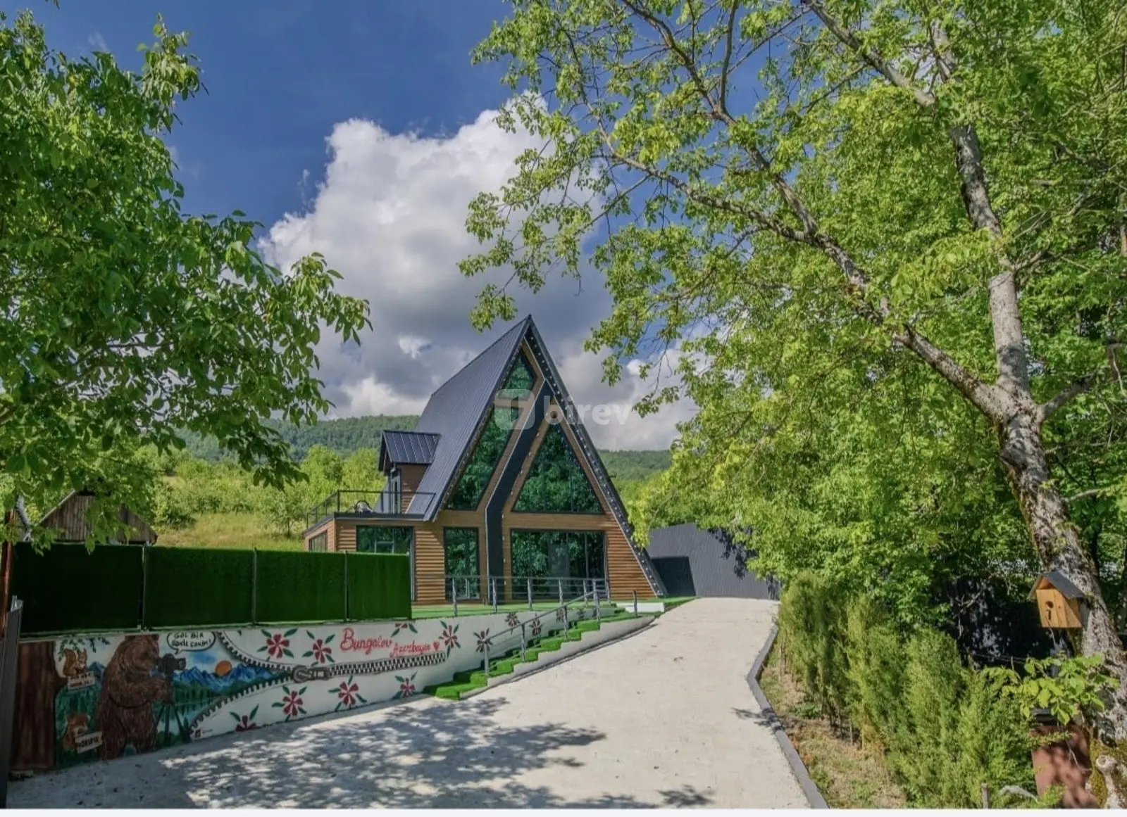 4 otaqlı ev / villa, Qəbələ, Vəndam qəs. — şəkil 4