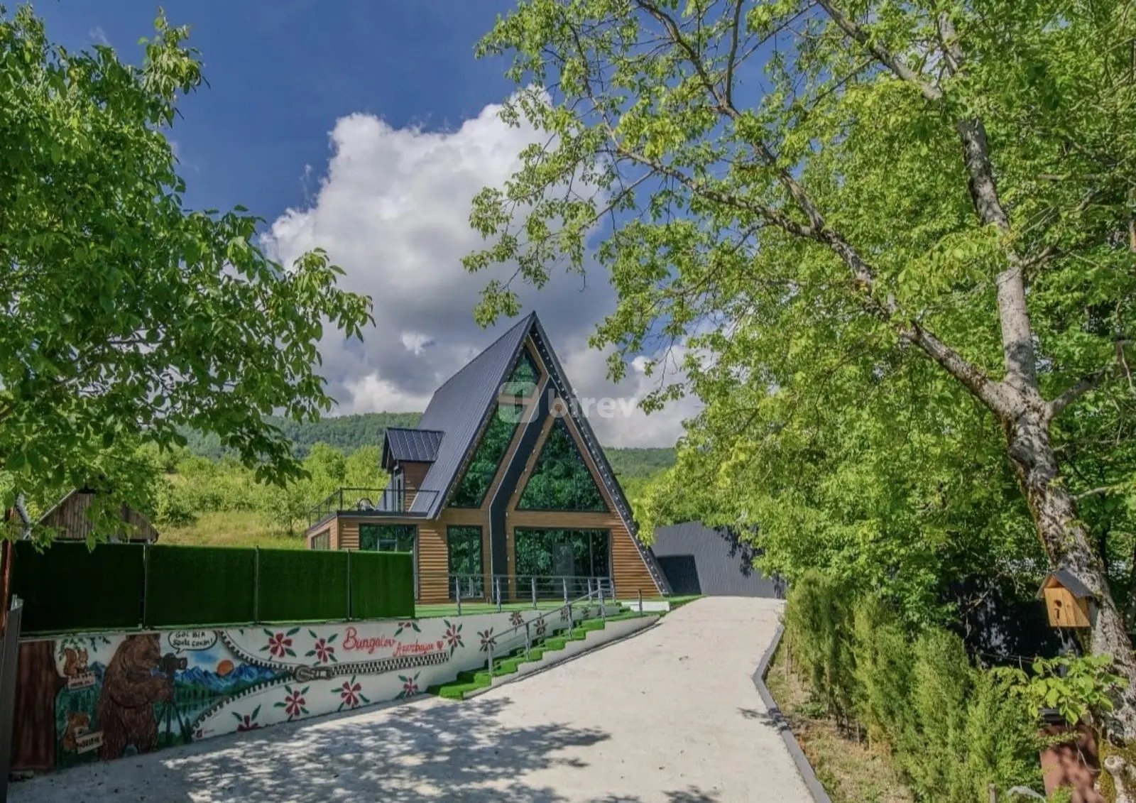 4 otaqlı ev / villa, Qəbələ, Vəndam qəs. — şəkil 6