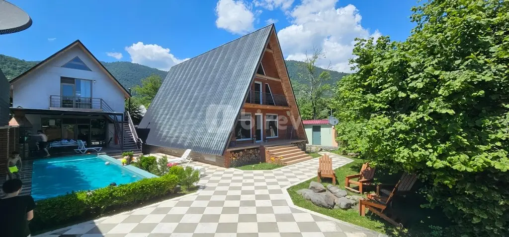 4 otaqlı ev / villa, Qəbələ, Qəbələ r. — şəkil 3