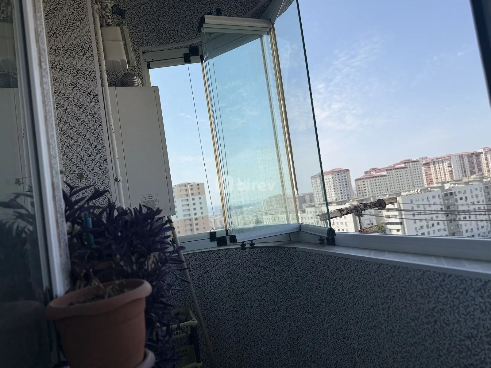 4 otaqlı mənzil, Xətai rayonu, İlqar Zülfüqarov 113, Blok 1, Bakı şəhəri — şəkil 17