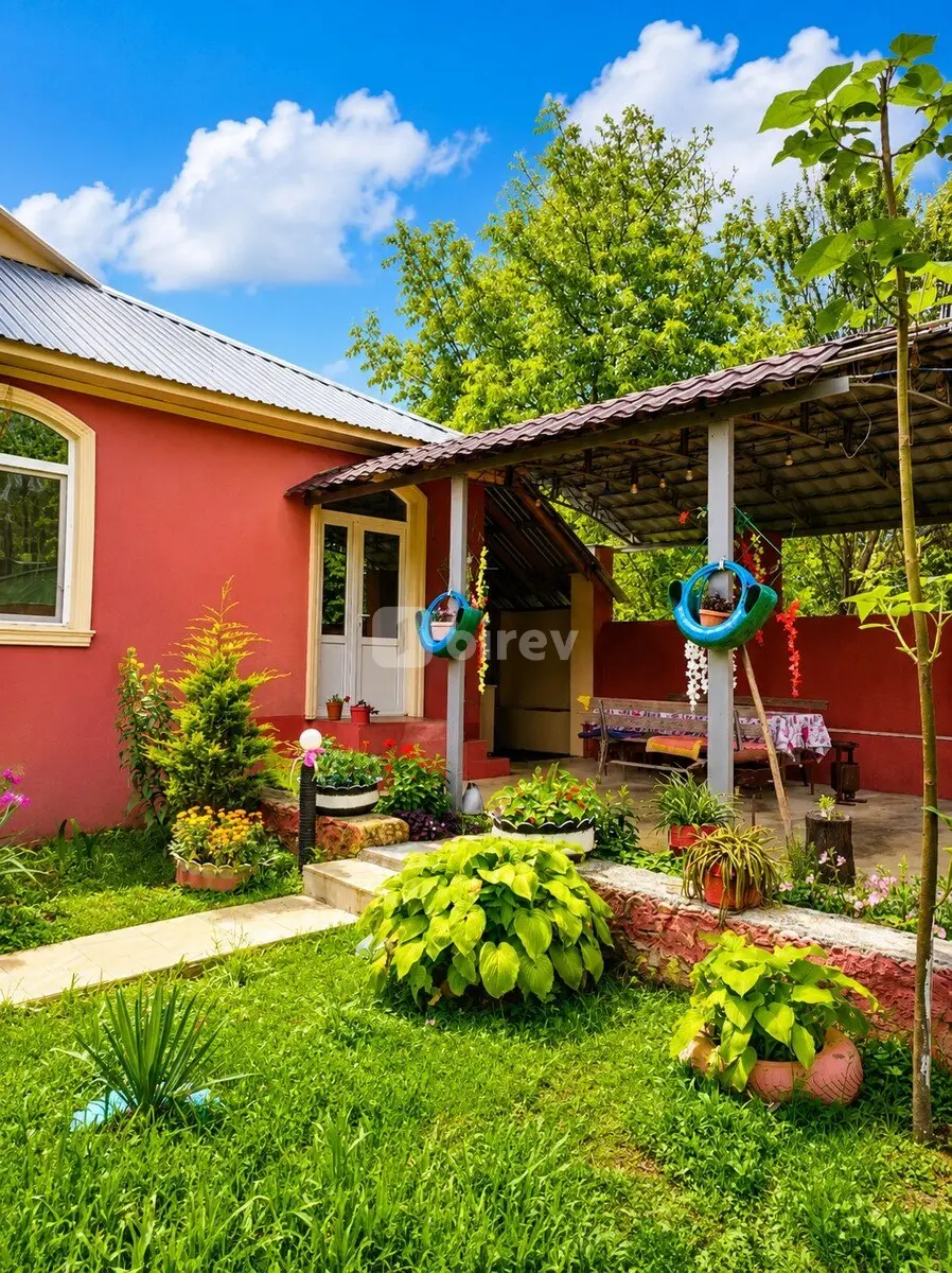 5 otaqlı ev / villa, Qəbələ, Vəndam qəsəbəsi — şəkil 1