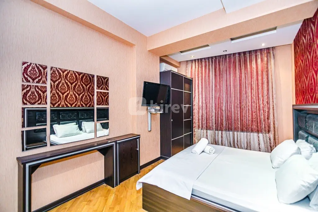 4 otaqlı mənzil, Nəsimi rayonu, Bülbül prospekti 65c, Bakı şəhəri — şəkil 24