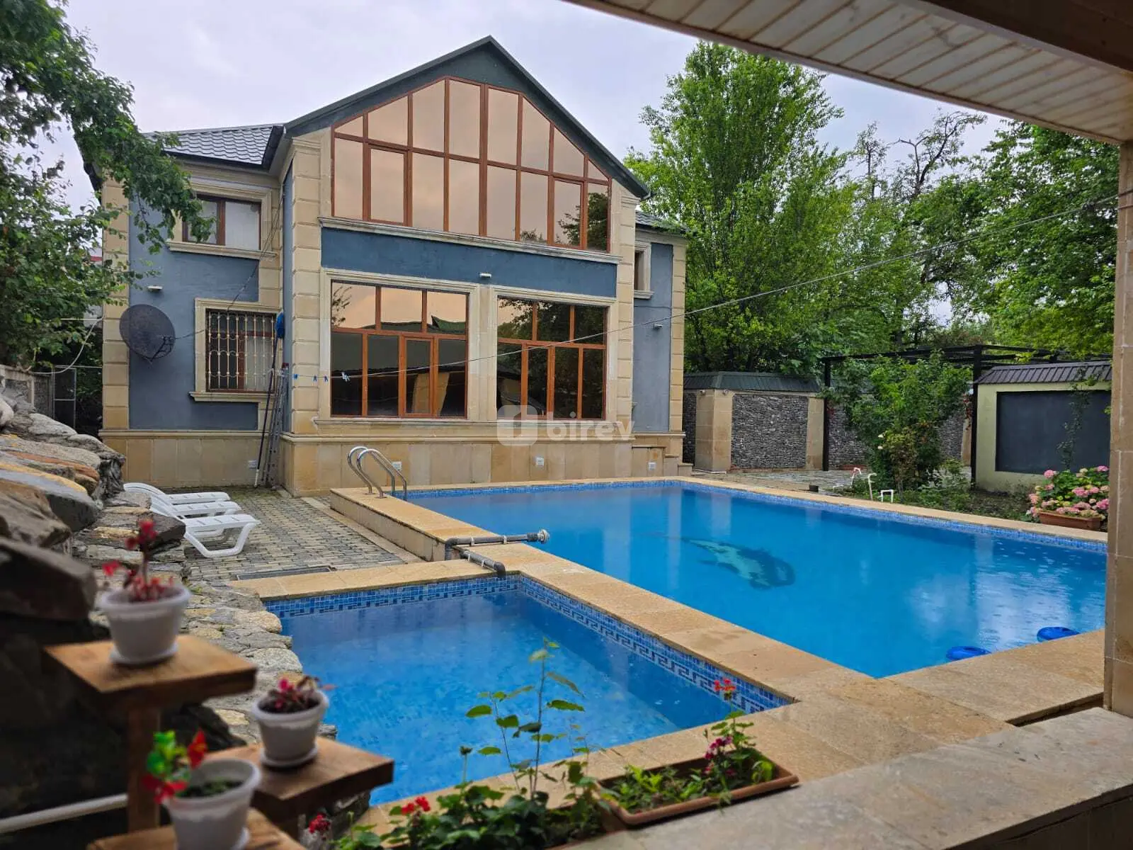 4 otaqlı ev / villa, Qəbələ, Vəndam qəsəbəsi — şəkil 1