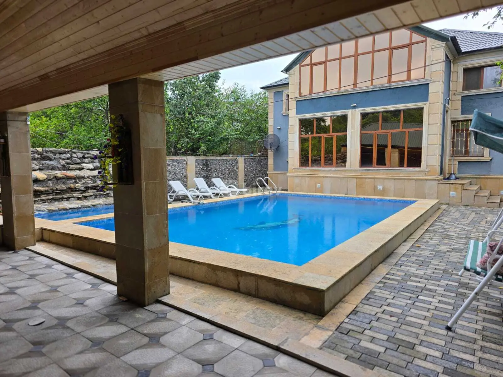 4 otaqlı ev / villa, Qəbələ, Vəndam qəsəbəsi — şəkil 21