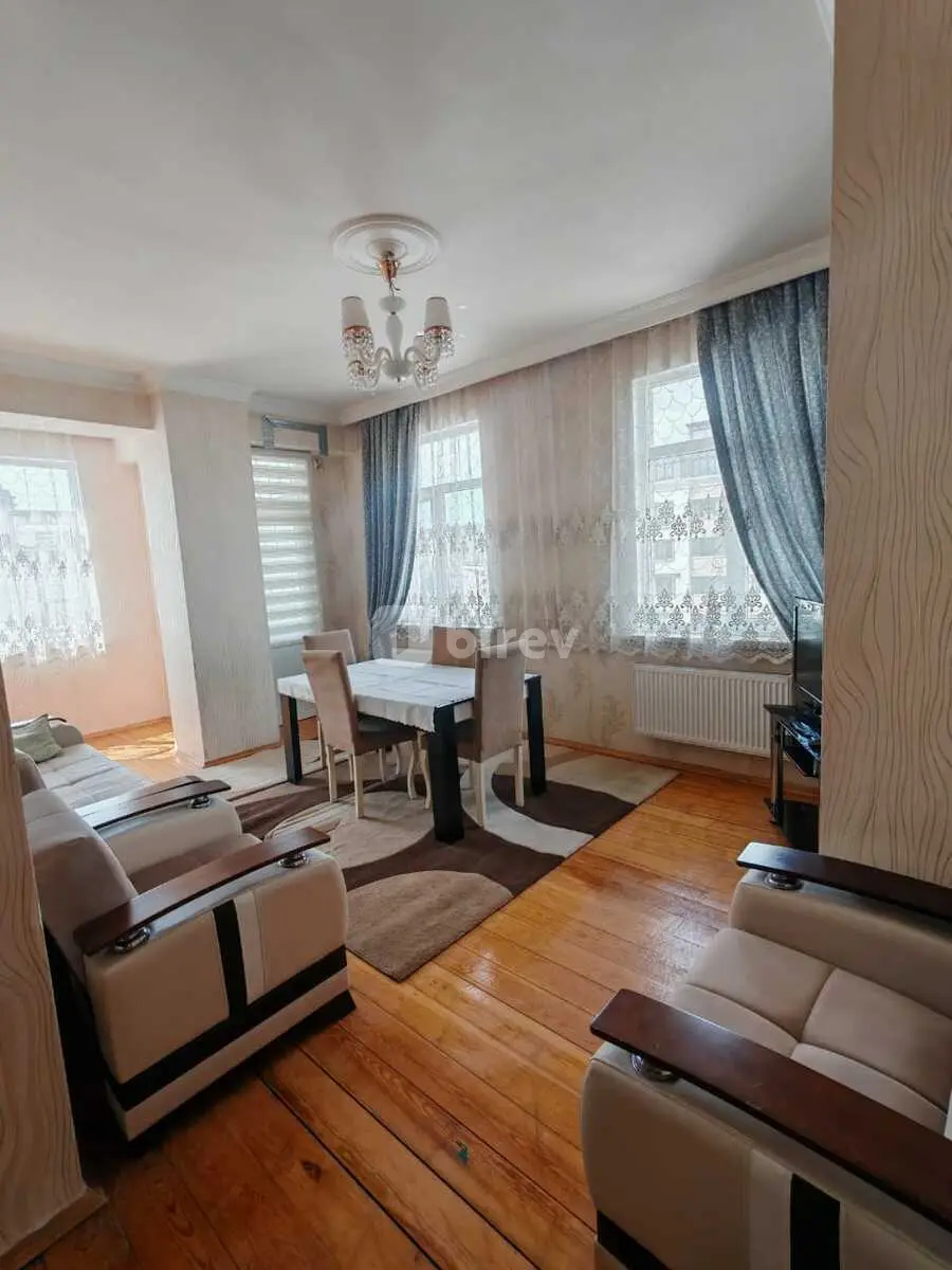 3 otaqlı mənzil, 2-ci mikrorayon q., Eldar Babayev küç, Nəsimi rayonu — şəkil 1