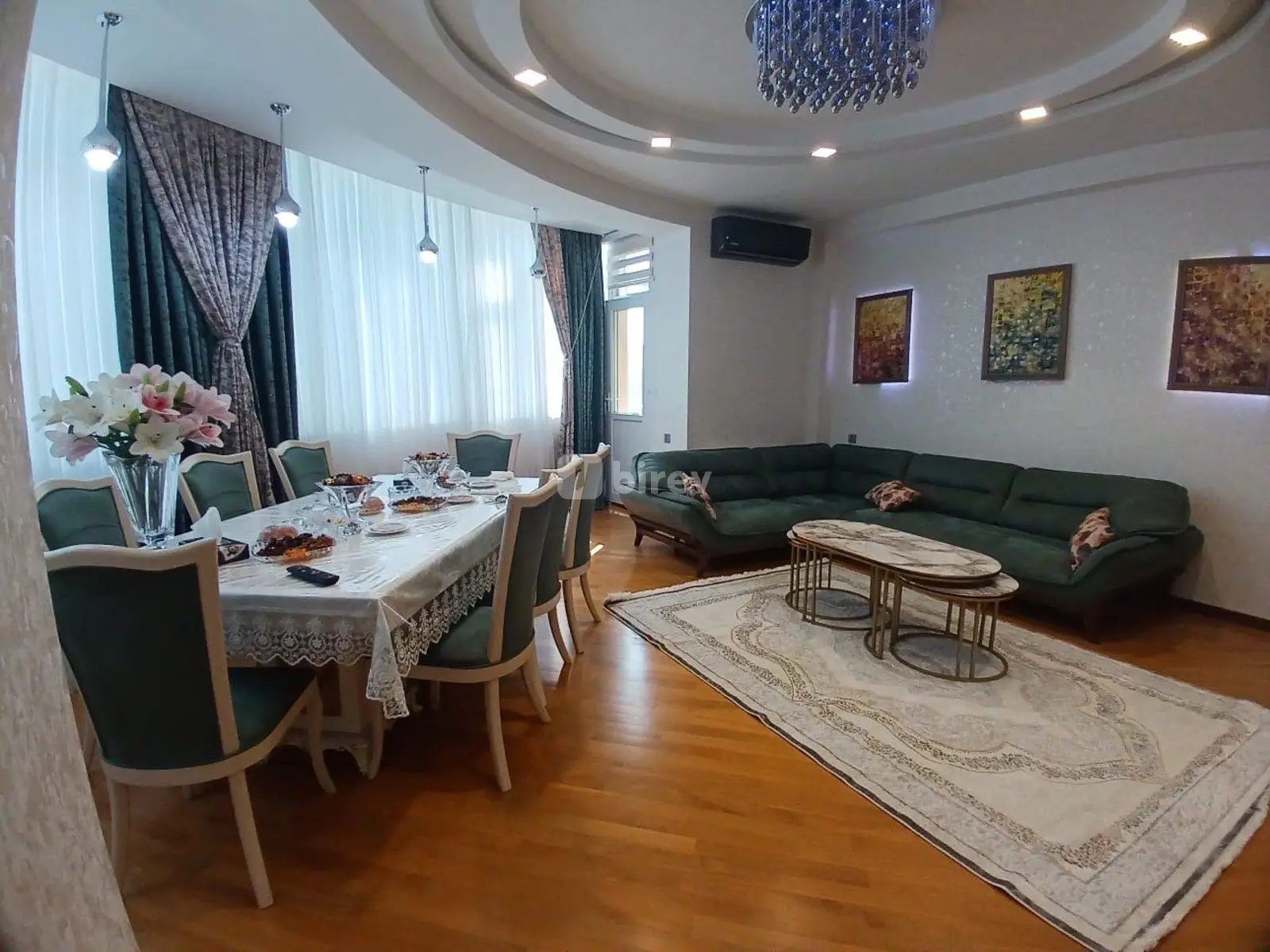 4 otaqlı mənzil, 4-cü mikrorayon q., Cavadxan küçəsi, Nəsimi rayonu — şəkil 1