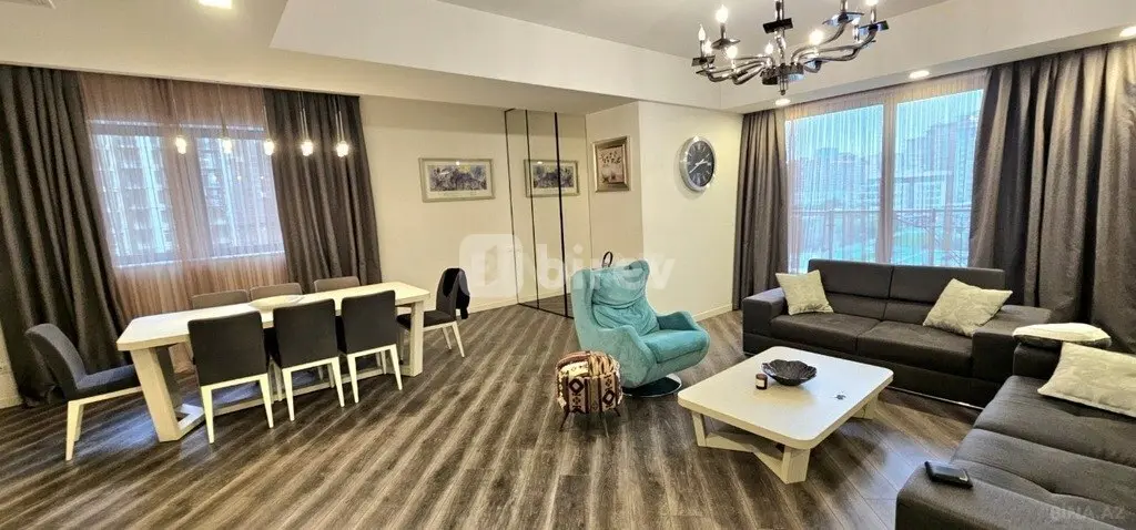 4 otaqlı mənzil, Nəsimi rayonu, Neftçilər pr., Bakı şəhəri — şəkil 3
