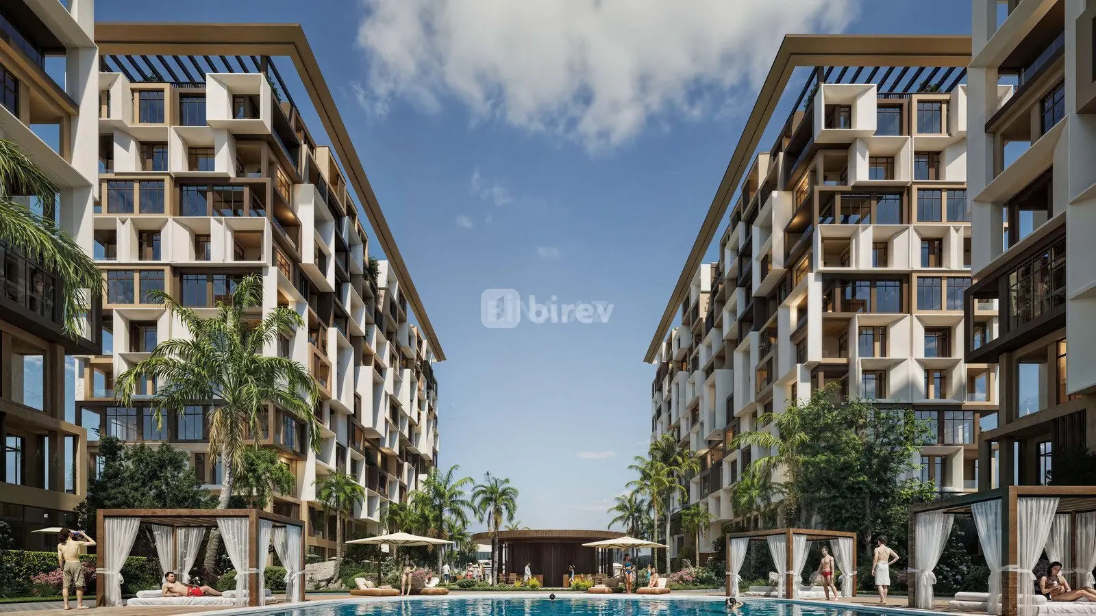 1 otaqlı mənzil, Nardaran q., Sea Breeze, Sabunçu rayonu — şəkil 3