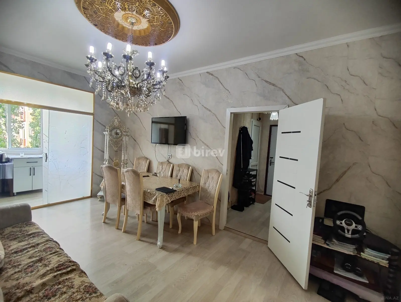 3 otaqlı mənzil, Nəsimi rayonu, Rövşən Cəfərov küçəsi, Bakı şəhəri — şəkil 3
