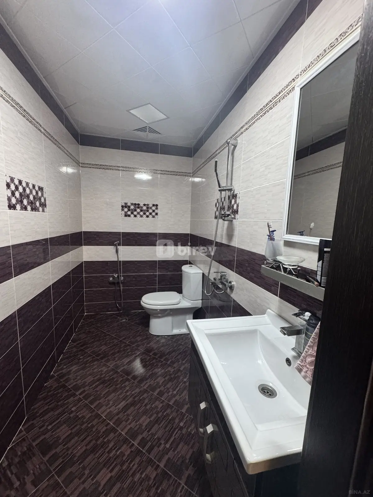 3 otaqlı mənzil, Xətai rayonu, Xocalı prospekti, Bakı şəhəri — şəkil 19