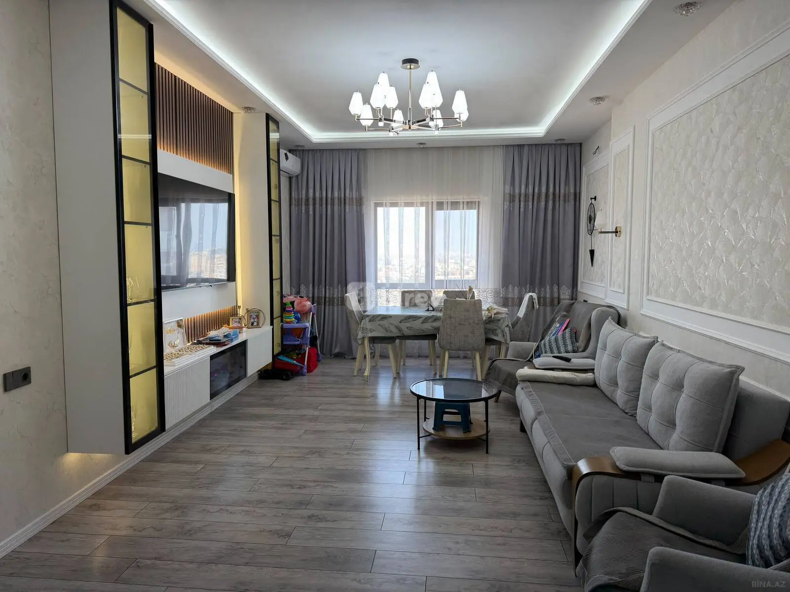 3 otaqlı mənzil, 5-ci mikrorayon, 20 yanvar küç., Nəsimi rayonu — şəkil 2