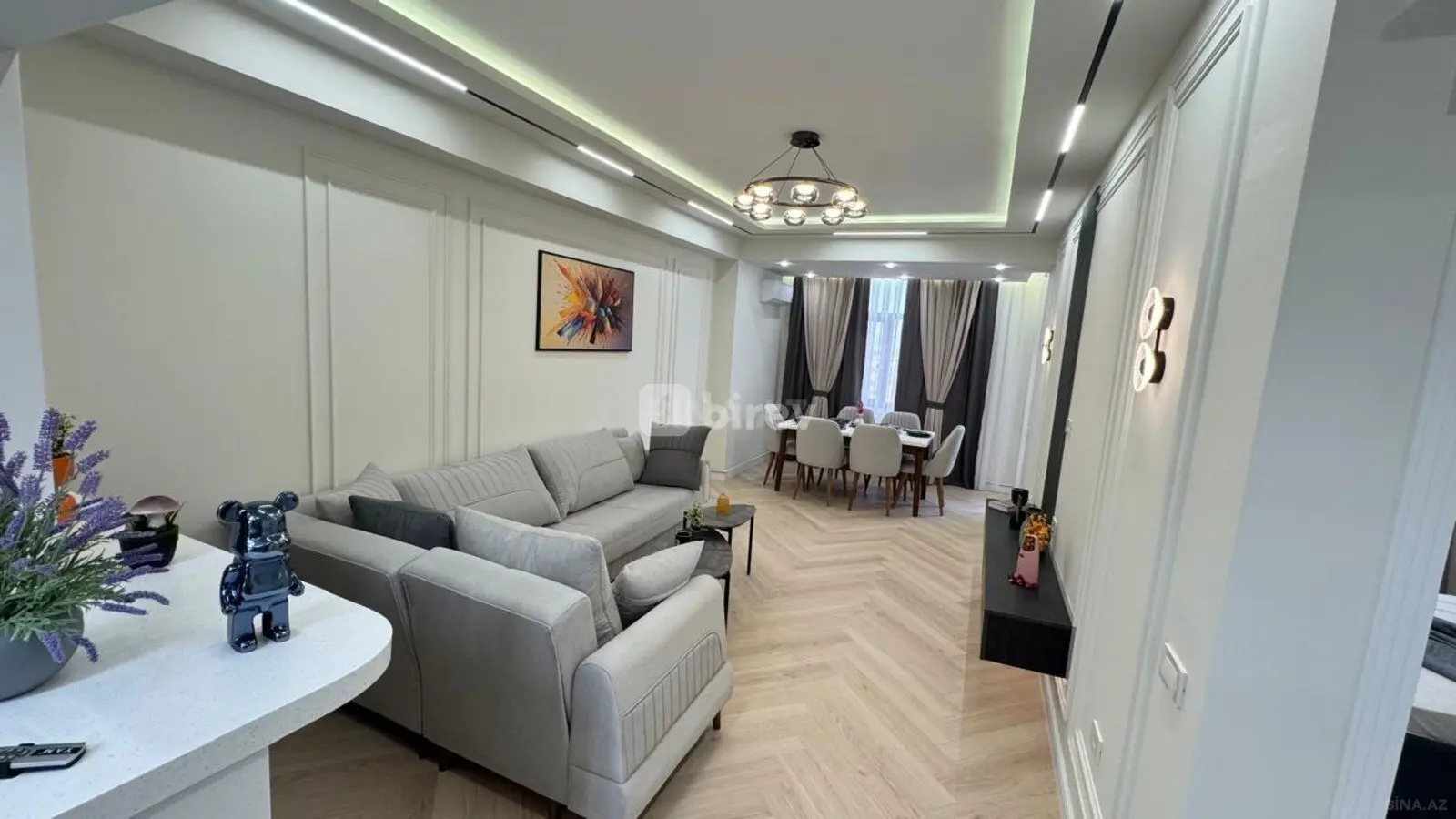 3 otaqlı mənzil, Nəsimi rayonu, Həsən Əliyev küç., Bakı şəhəri — şəkil 1