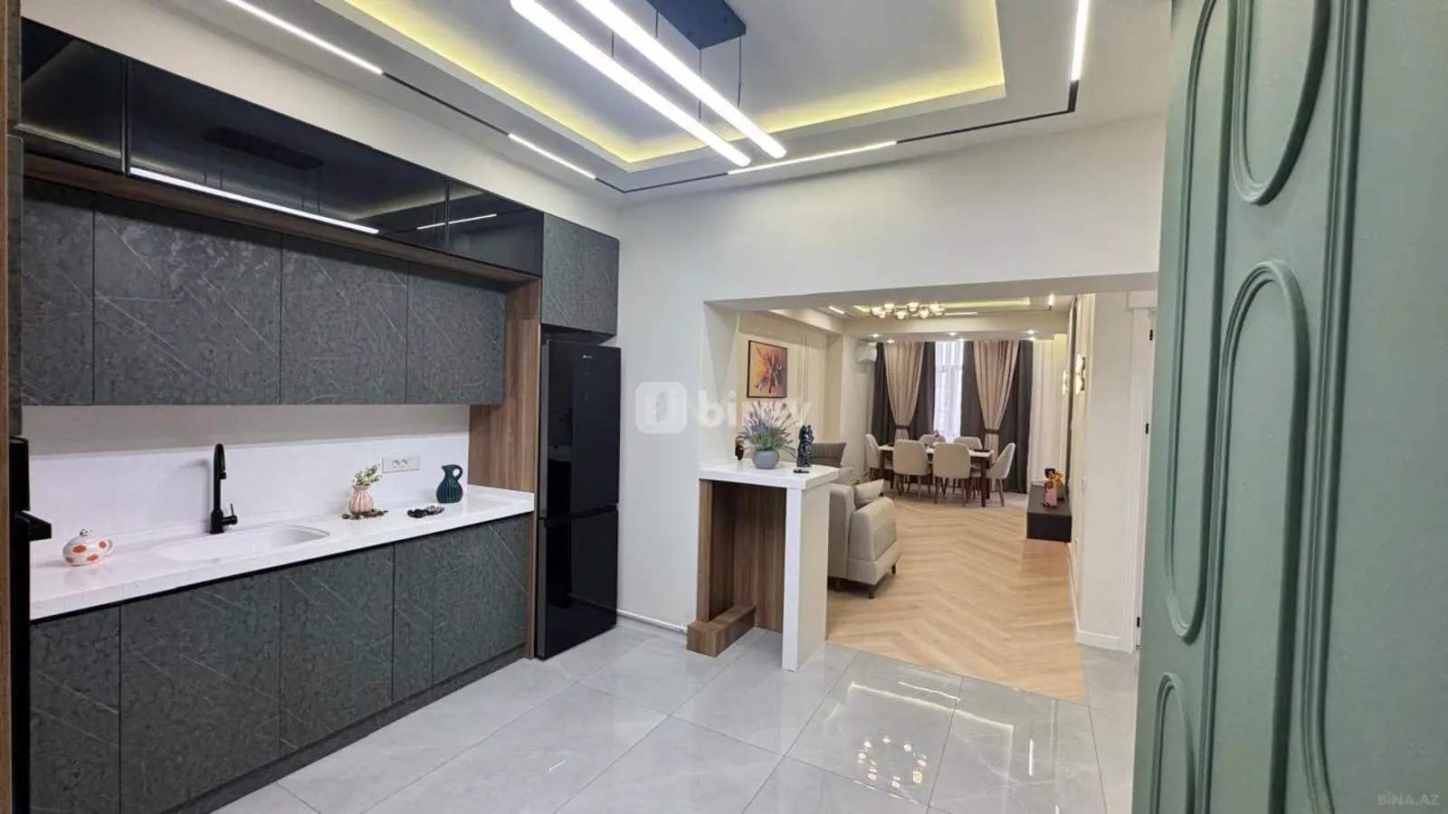3 otaqlı mənzil, Nəsimi rayonu, Həsən Əliyev küç., Bakı şəhəri — şəkil 4