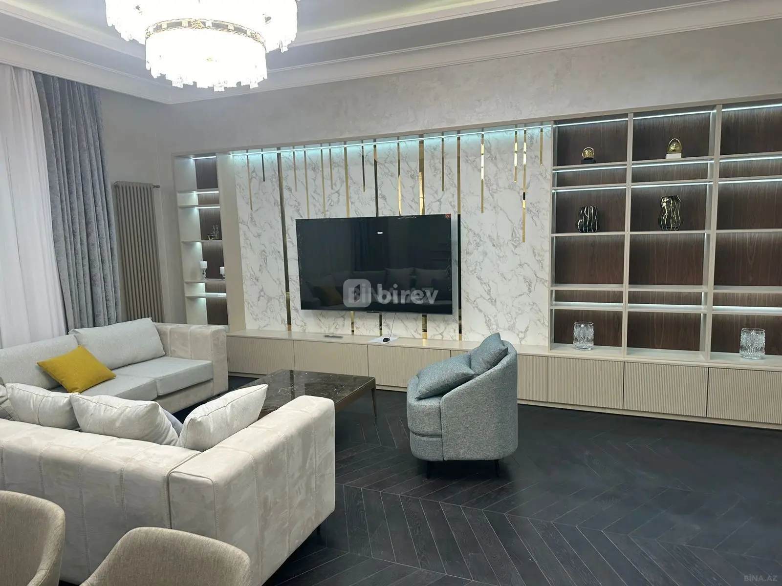 3 otaqlı mənzil, Xətai rayonu, Üzeyir Hacıbəyov küç., Bakı şəhəri — şəkil 4