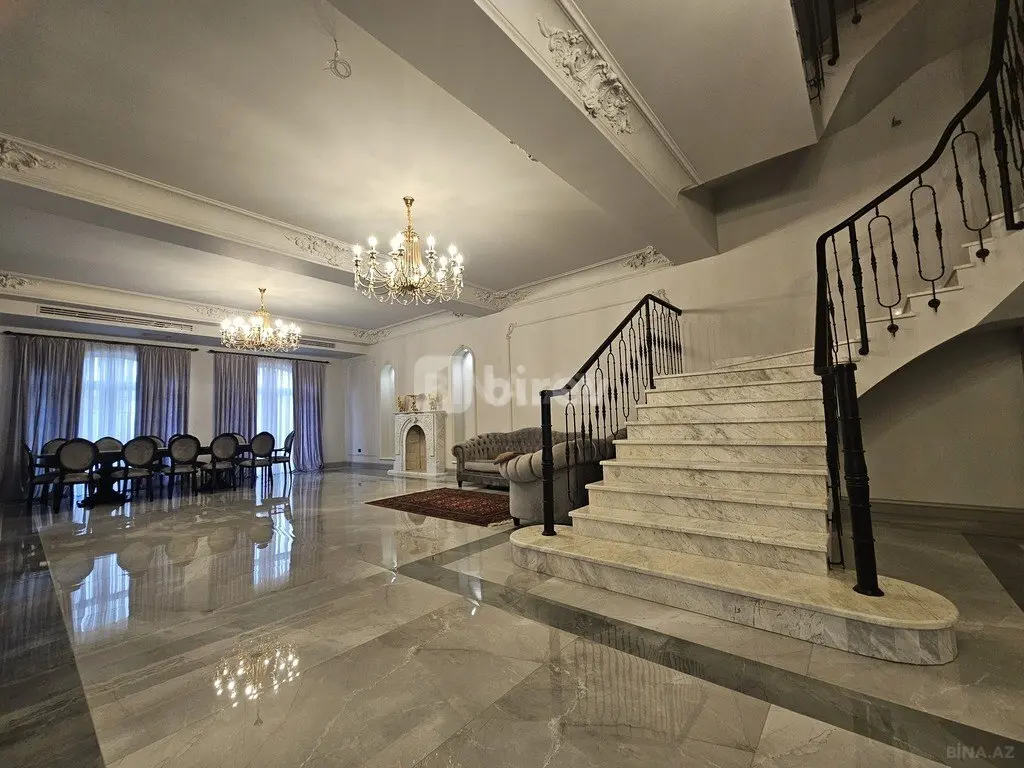 8 otaqlı həyət evi, Badamdar q., Əziz Nəzərov küç., Səbail rayonu — şəkil 3