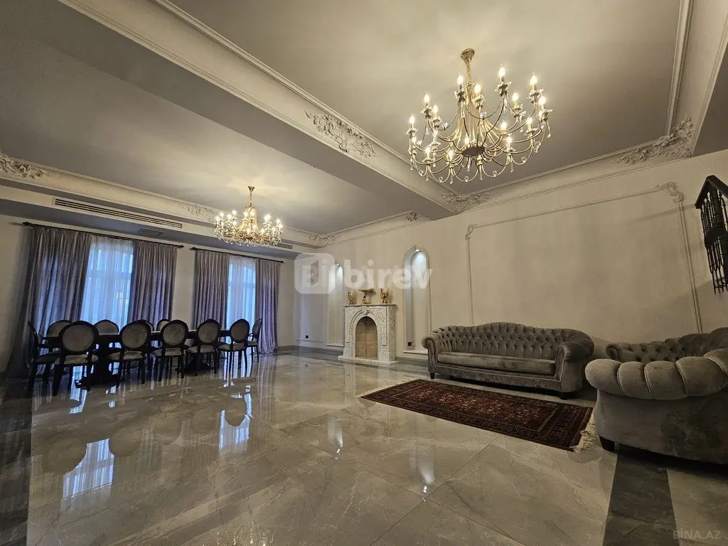 8 otaqlı həyət evi, Badamdar q., Əziz Nəzərov küç., Səbail rayonu — şəkil 4