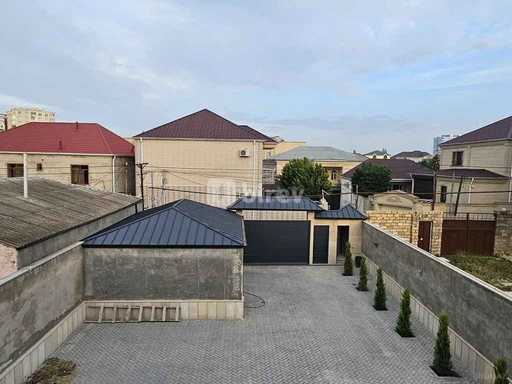 8 otaqlı həyət evi, Badamdar q., Əziz Nəzərov küç., Səbail rayonu — şəkil 26