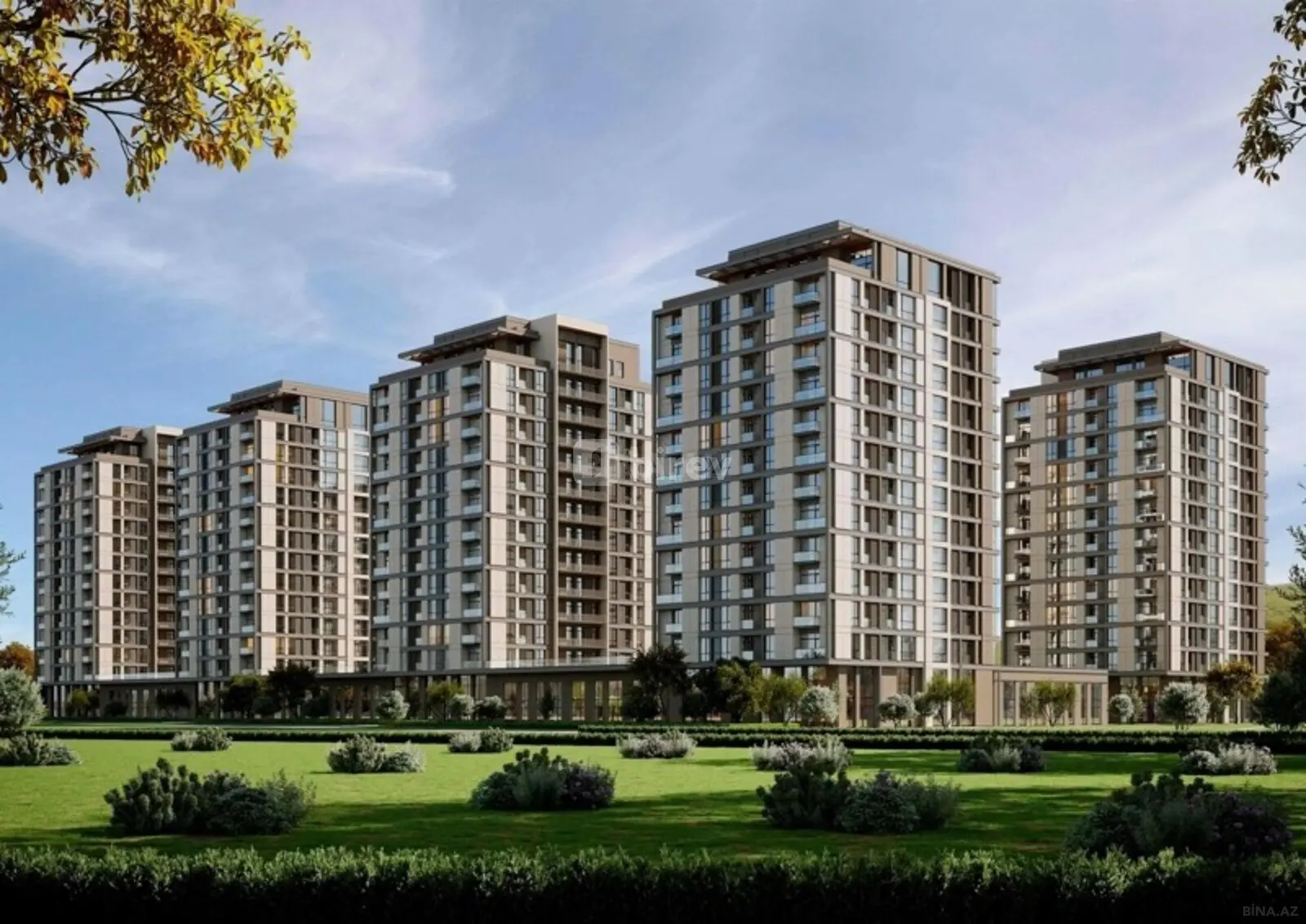 2 otaqlı mənzil, Yasamal rayonu, Avant Park YK, Bakı şəhəri — şəkil 2