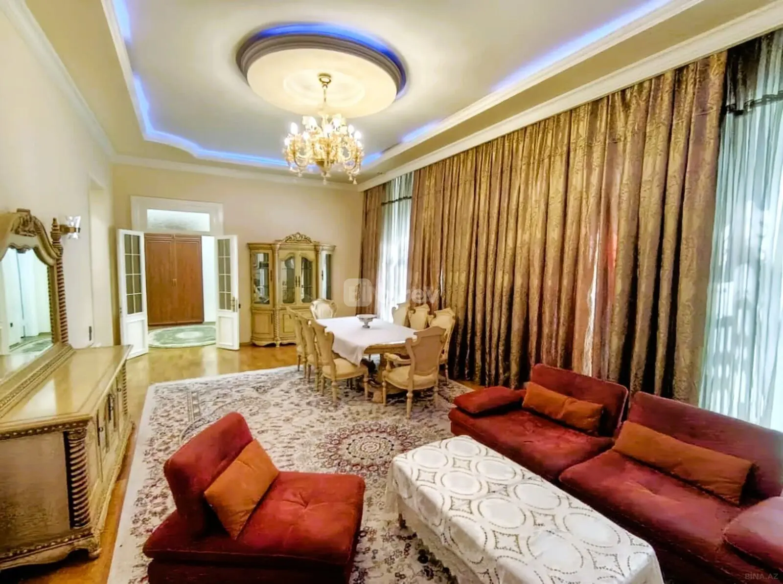 3 otaqlı mənzil, Səbail rayonu, Üzeyir Hacibəyov küçəsi, Bakı şəhəri — şəkil 7