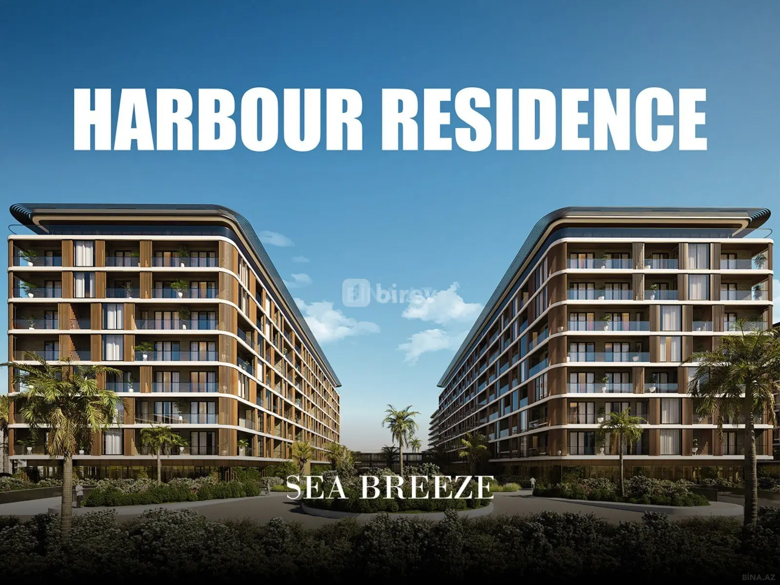 2 otaqlı mənzil, Nardaran q., Sea Breeze, Sabunçu rayonu — şəkil 1