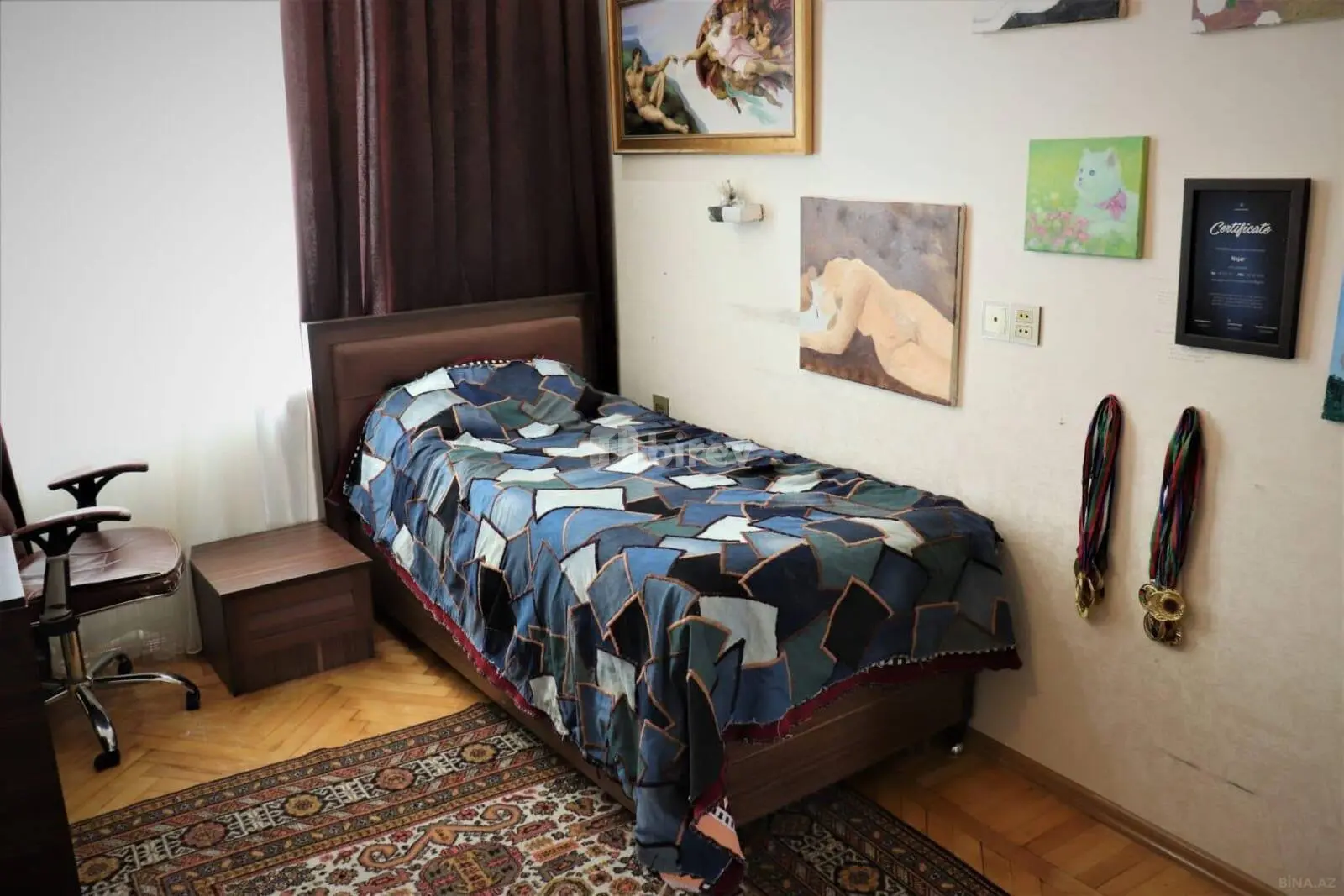 3 otaqlı mənzil, Yasamal rayonu, Azərbaycan pr., Bakı şəhəri — şəkil 2