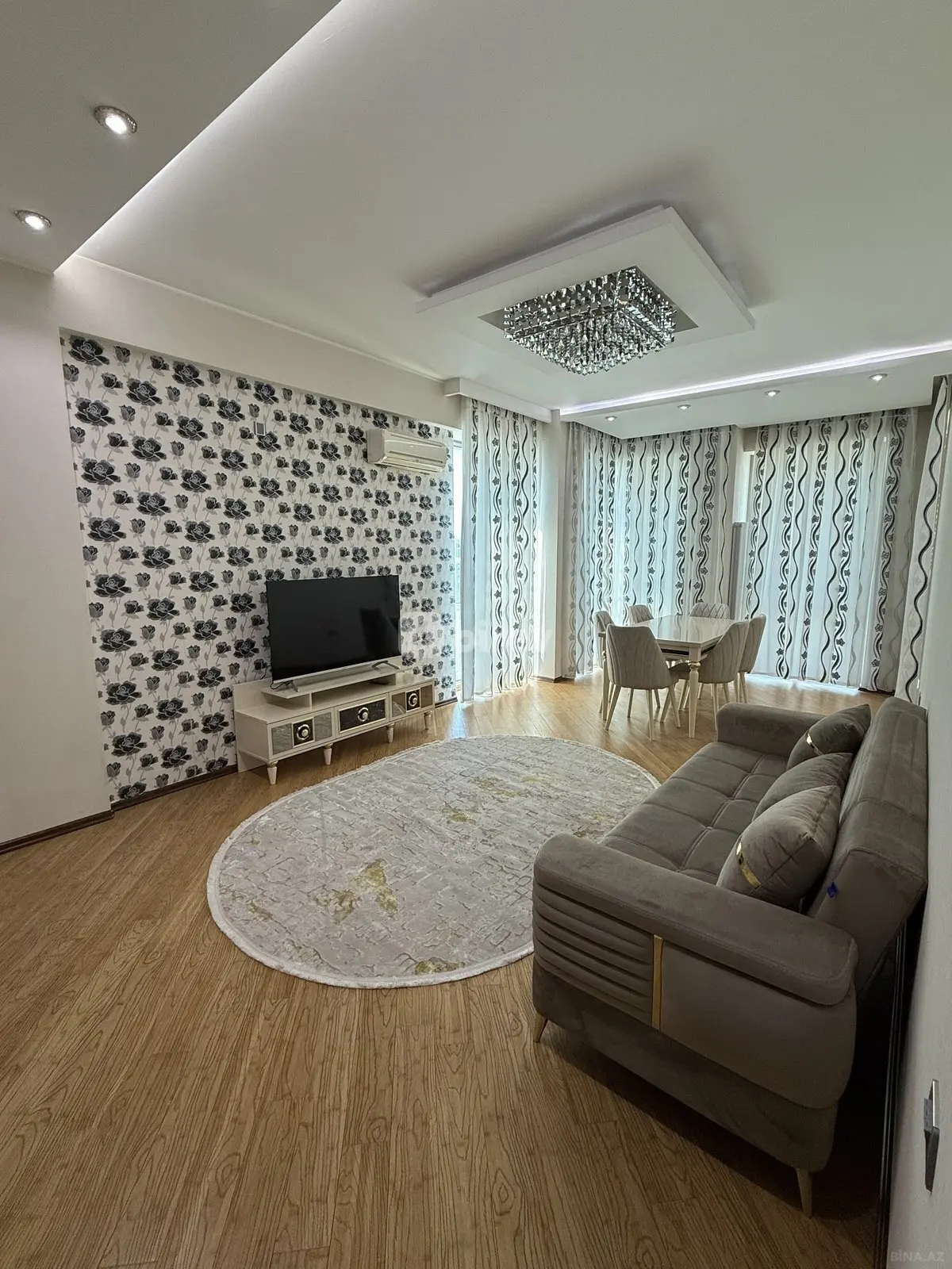 3 otaqlı mənzil, Nəsimi rayonu, Mirəli Qaşqay küçəsi 36, Bakı şəhəri — şəkil 1