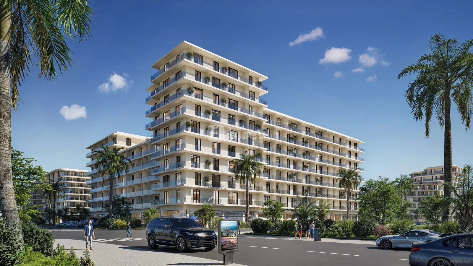 1 otaqlı mənzil, Nardaran q., Sea Breeze, Sabunçu rayonu — şəkil 4