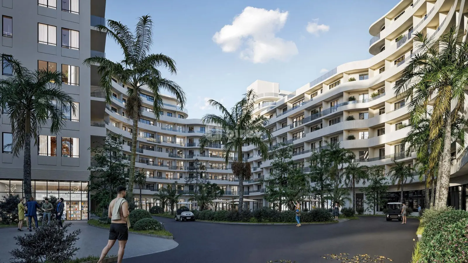 1 otaqlı mənzil, Nardaran q., Sea Breeze, Sabunçu rayonu — şəkil 6