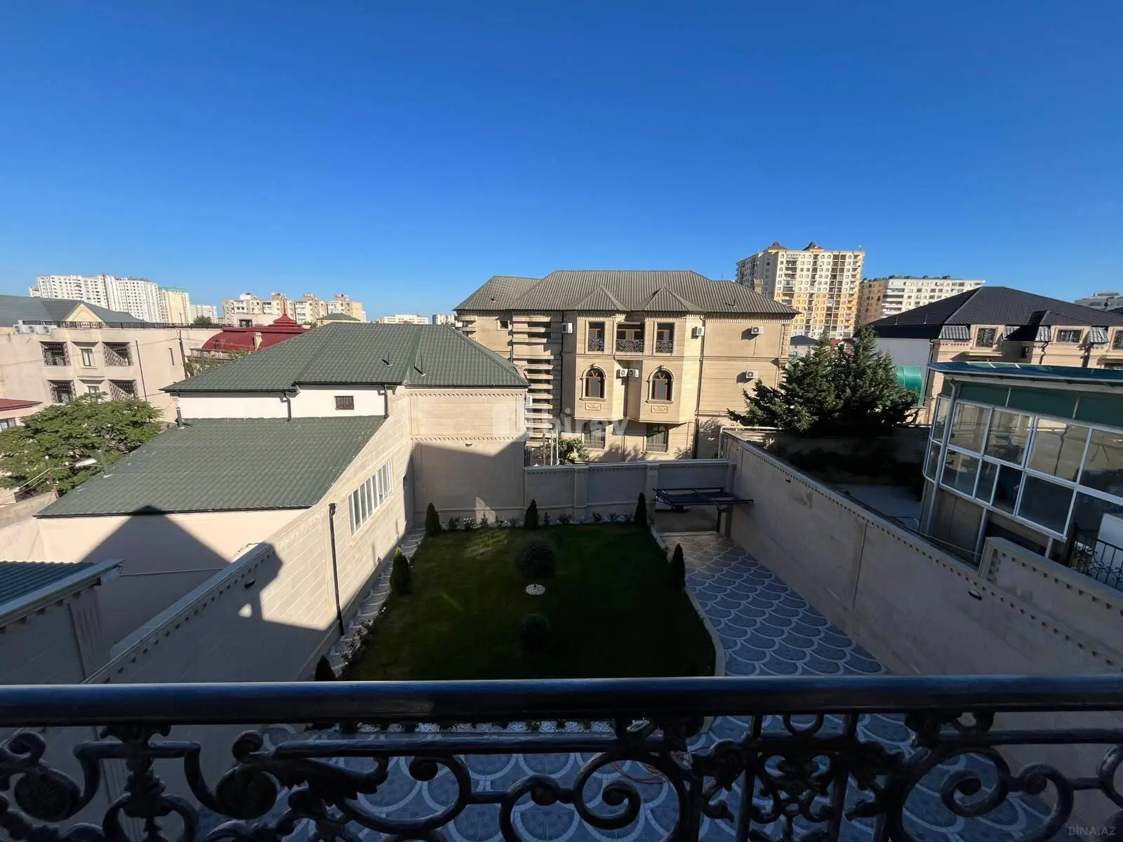 8 otaqlı həyət evi, Nəsimi rayonu, Vasili Çapayev küç., Bakı şəhəri — şəkil 19