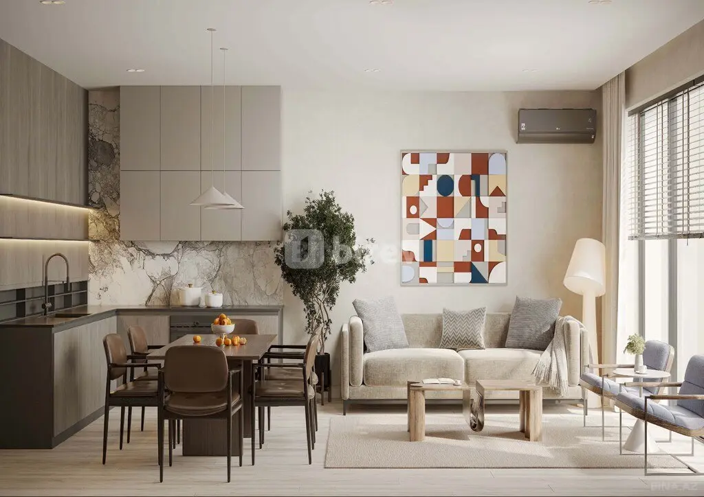 2 otaqlı mənzil, Nardaran q., Sea Breeze, Sabunçu rayonu — şəkil 5