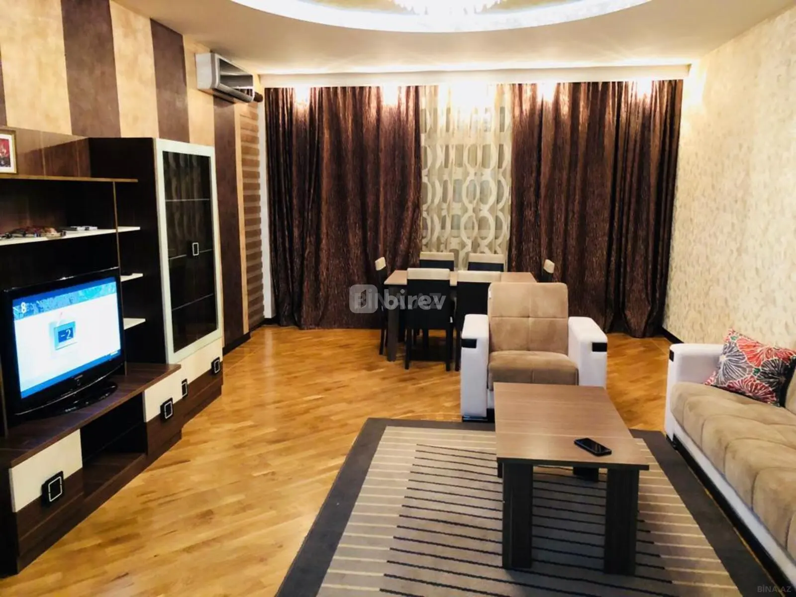 3 otaqlı mənzil, Ağ şəhər q., 8 noyabr k 23, Xətai rayonu — şəkil 1