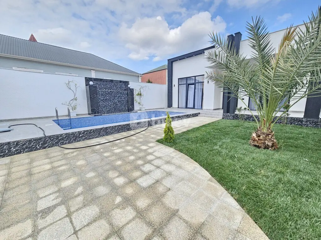 4 otaqlı həyət evi, Şağan q., Şağan qəs., Xəzər rayonu — şəkil 9