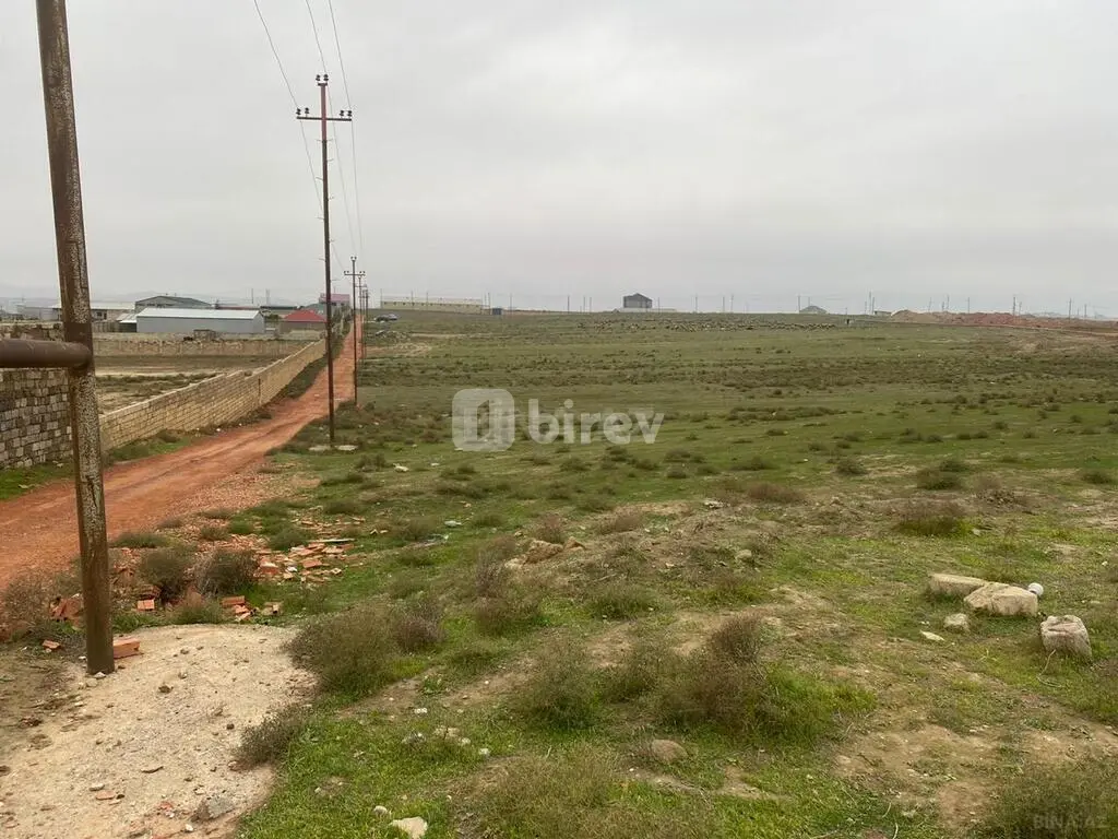 366 sot torpaq, Məmmədli q., Məmmədli kəndi, Abşeron rayonu — şəkil 3