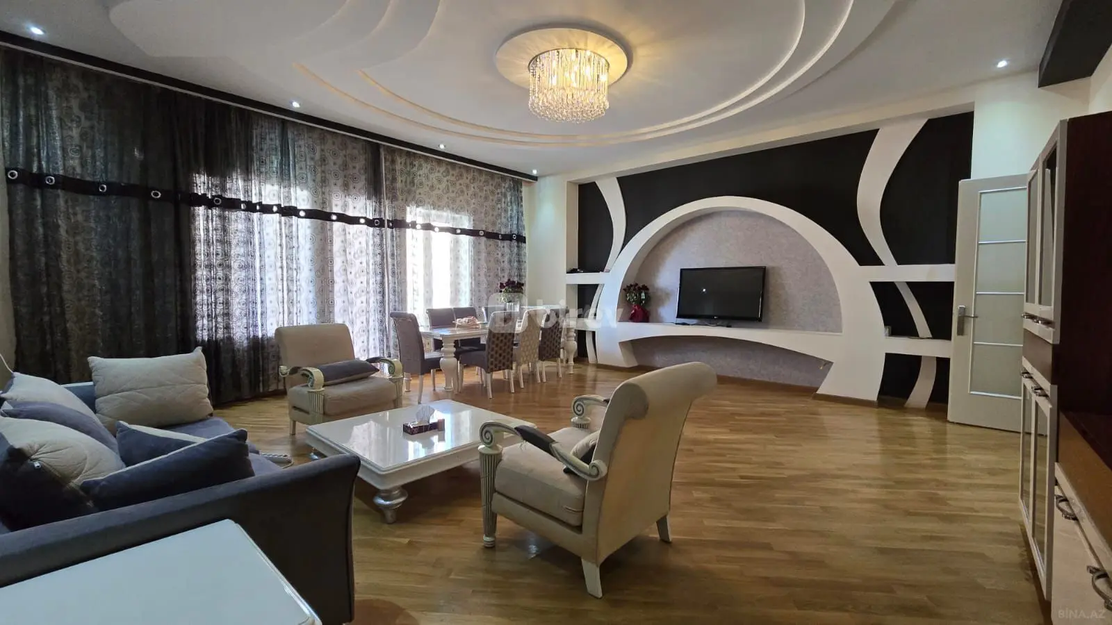 3 otaqlı mənzil, Nəsimi rayonu, Səməd Vurğun küç., Bakı şəhəri — şəkil 3