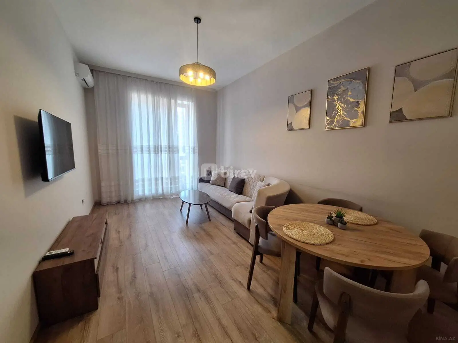 2 otaqlı mənzil, Nəsimi rayonu, Nəsib bəy Yusifbəyli küç., Bakı şəhəri — şəkil 1