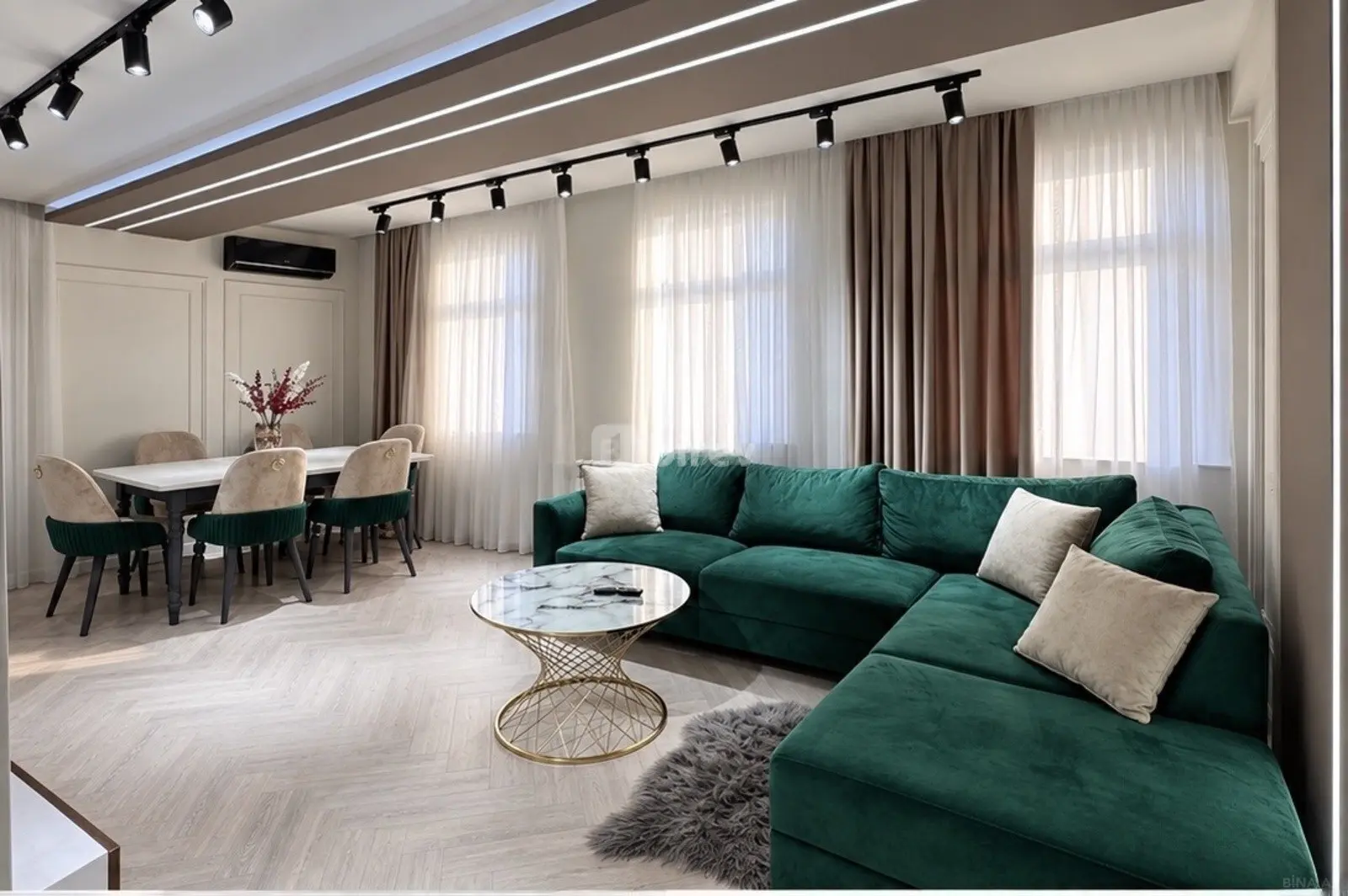 3 otaqlı mənzil, Nəsimi rayonu, Sarabski küçəsi, Bakı şəhəri — şəkil 5