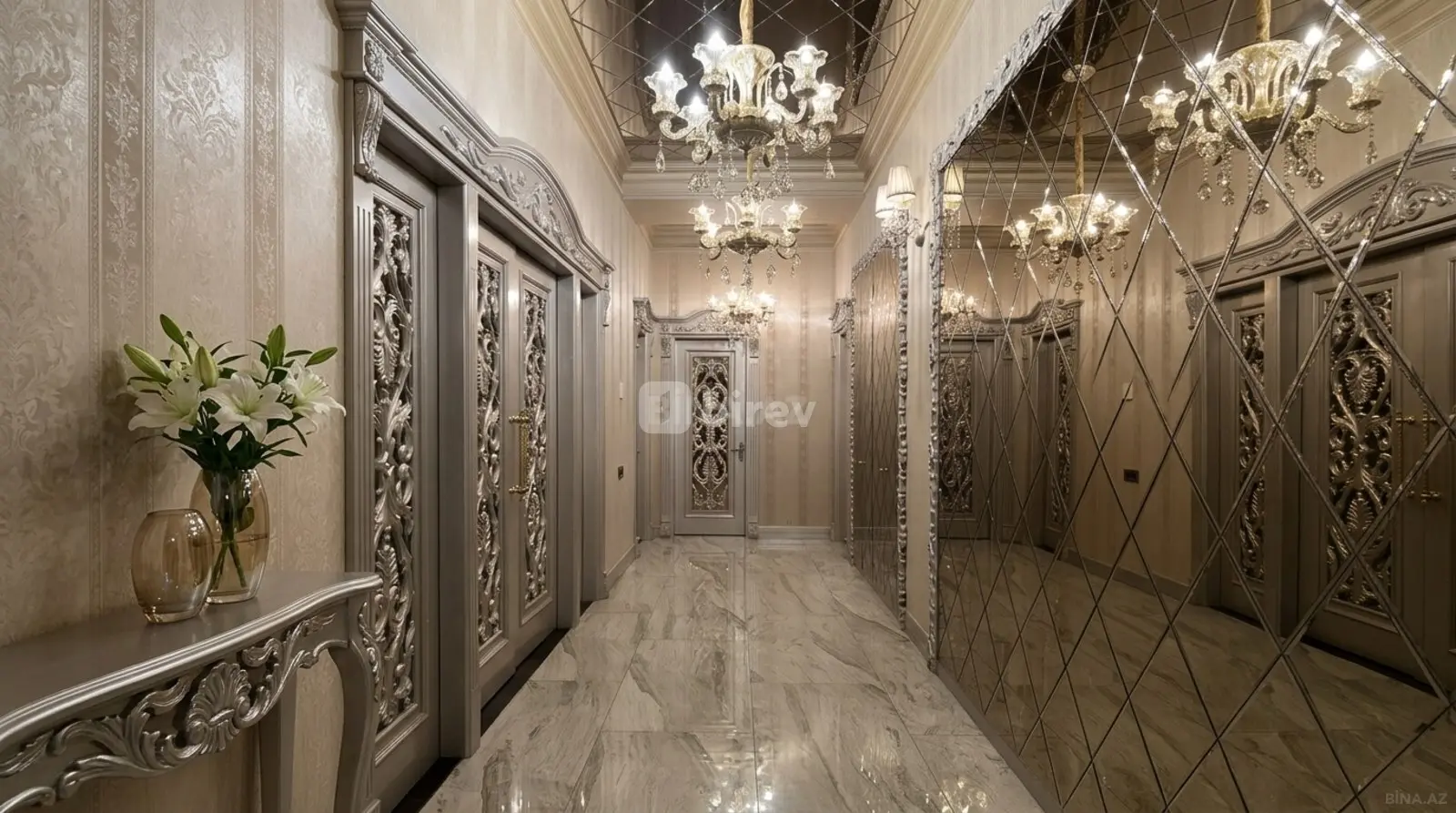 4 otaqlı mənzil, Nəsimi rayonu, Neftçilər pr., Bakı şəhəri — şəkil 11