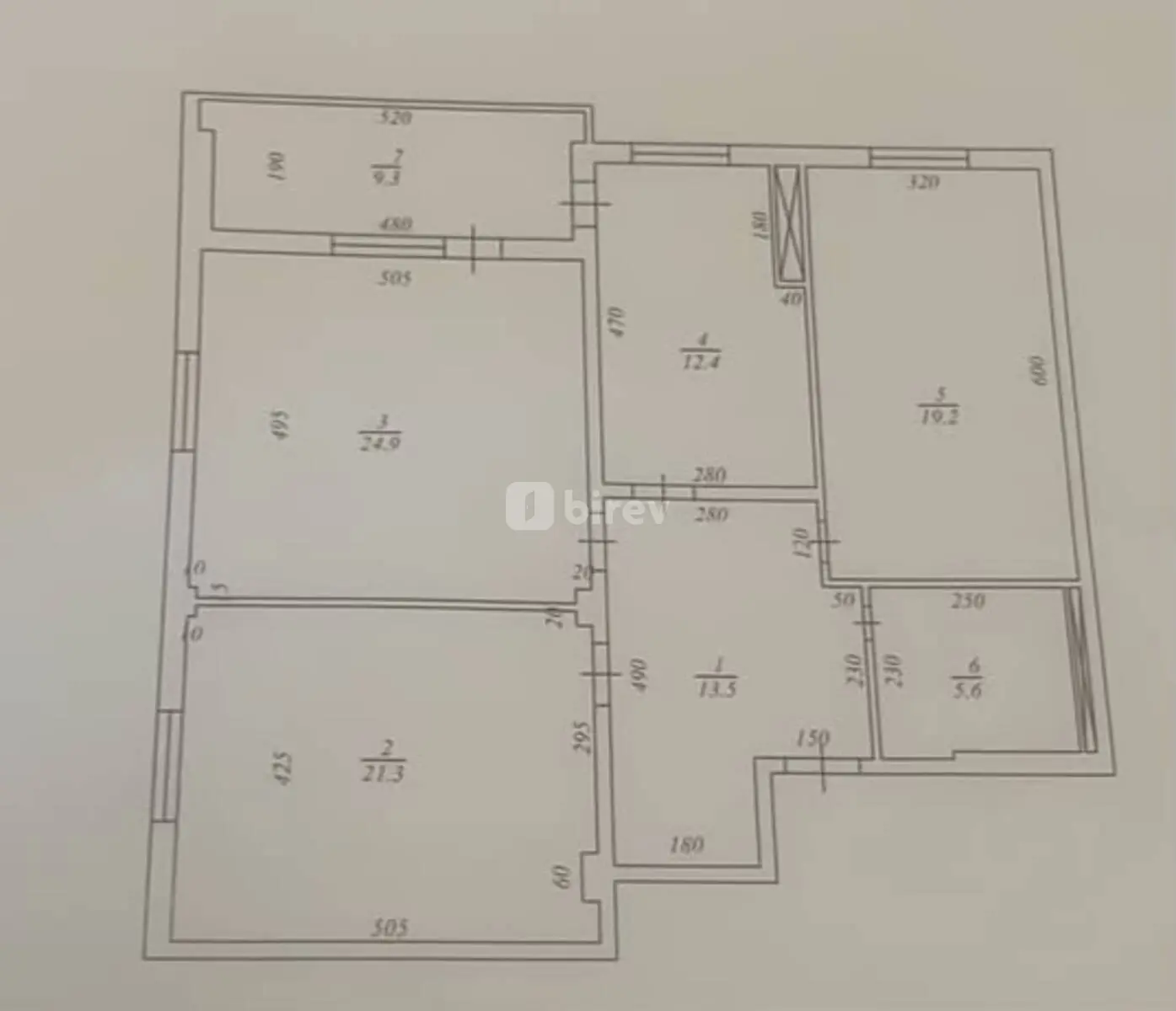3 otaqlı mənzil, Xətai rayonu, Babək prospekti, Bakı şəhəri — şəkil 12