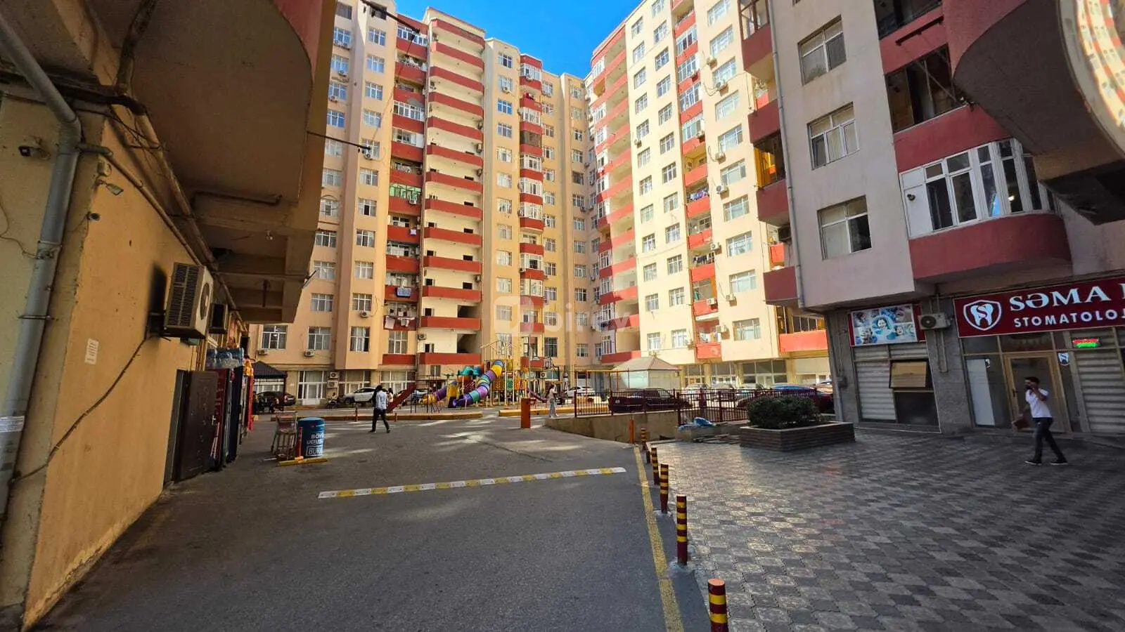 4 otaqlı mənzil, Nizami rayonu, Naxçıvanski küçəsi, Bakı şəhəri — şəkil 3