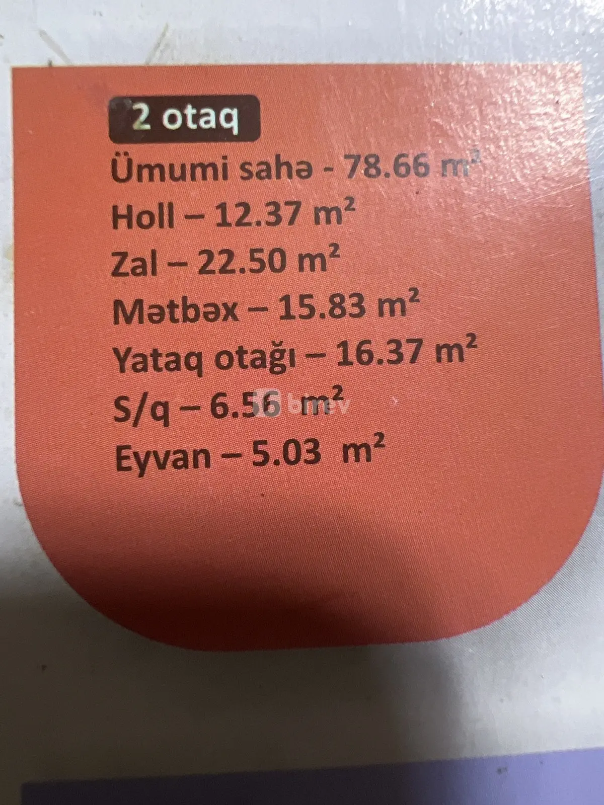 2 otaqlı mənzil, 8-ci kilometr q., Özbəksdan 12, Nizami rayonu — şəkil 6