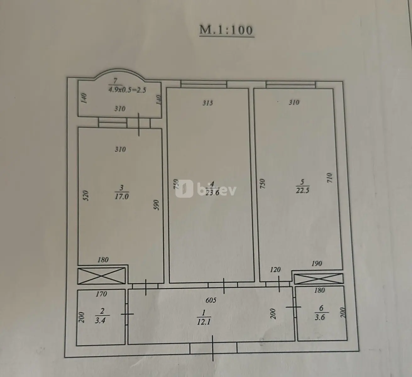 3 otaqlı mənzil, Nərimanov rayonu, Əliyar Əliyev küçəsi 8, Bakı şəhəri — şəkil 18
