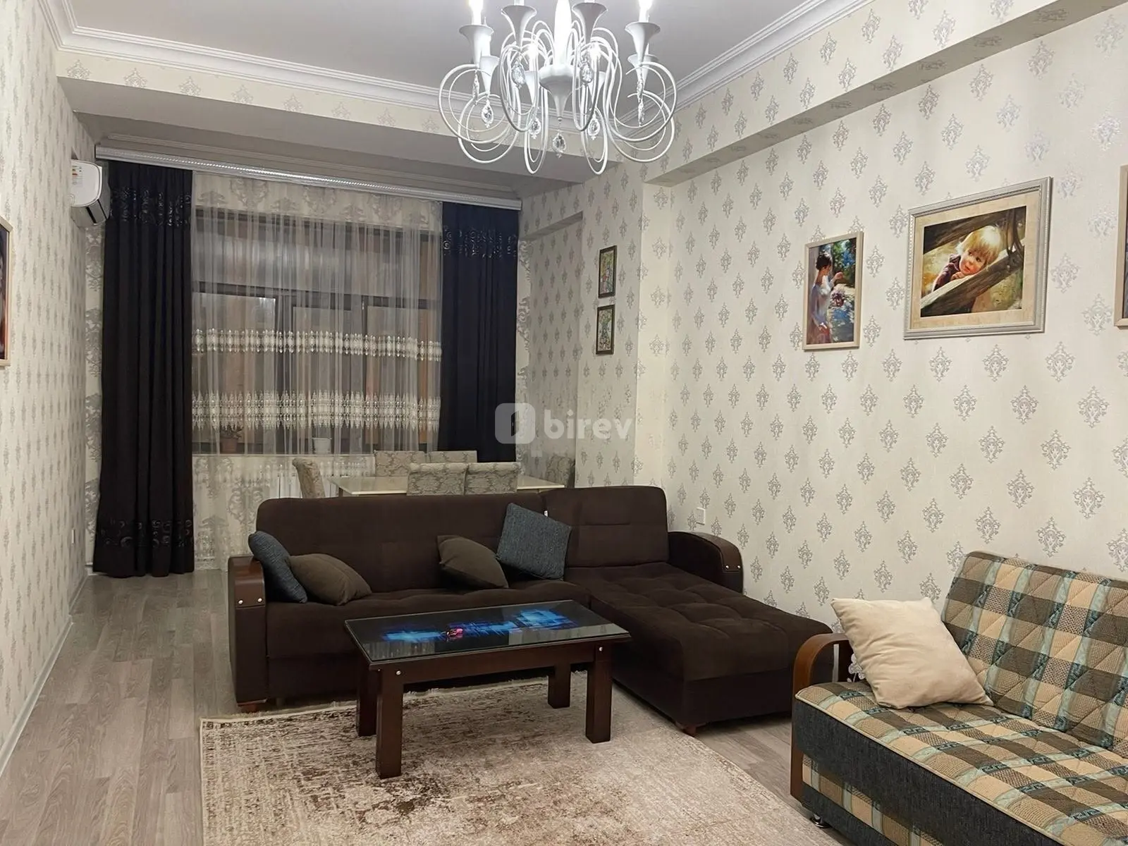 2 otaqlı mənzil, Nəsimi rayonu, Səməd Vurğun küçəsi, Bakı şəhəri — şəkil 1