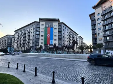 3 otaqlı mənzil, Ağ şəhər q.