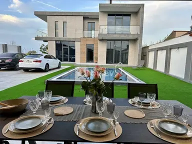 4 otaqlı həyət evi, Novxanı q.