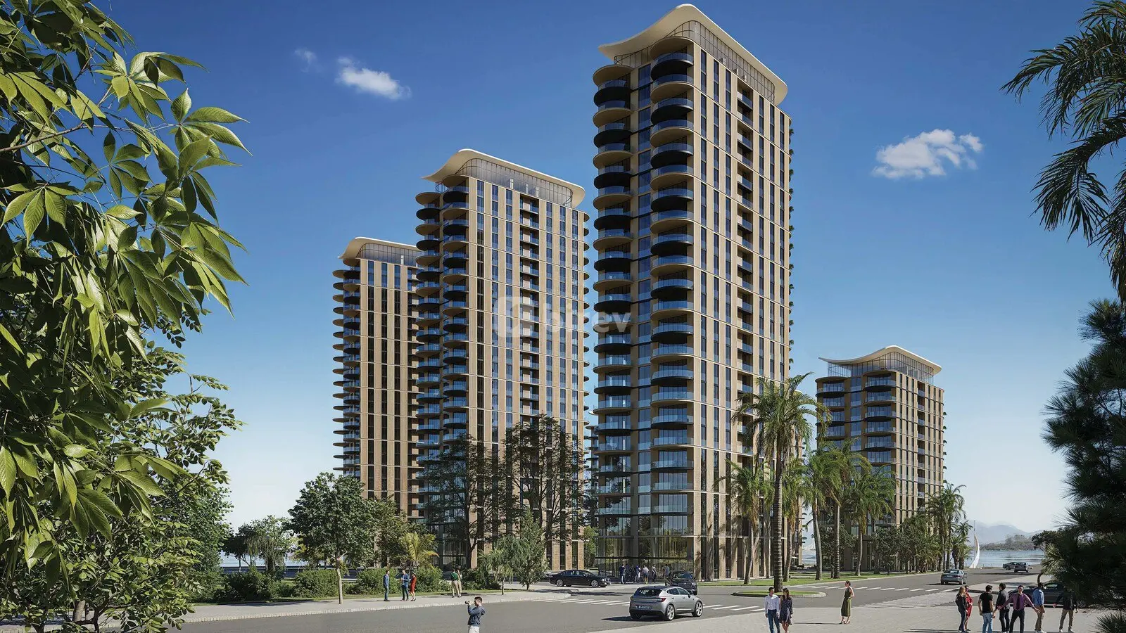 3 otaqlı mənzil, Nardaran q., Sea Breeze, Sabunçu rayonu — şəkil 2