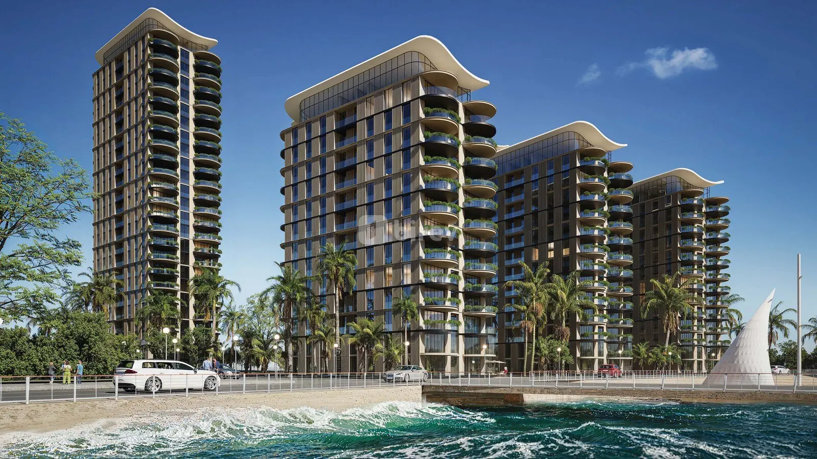 3 otaqlı mənzil, Nardaran q., Sea Breeze, Sabunçu rayonu — şəkil 5