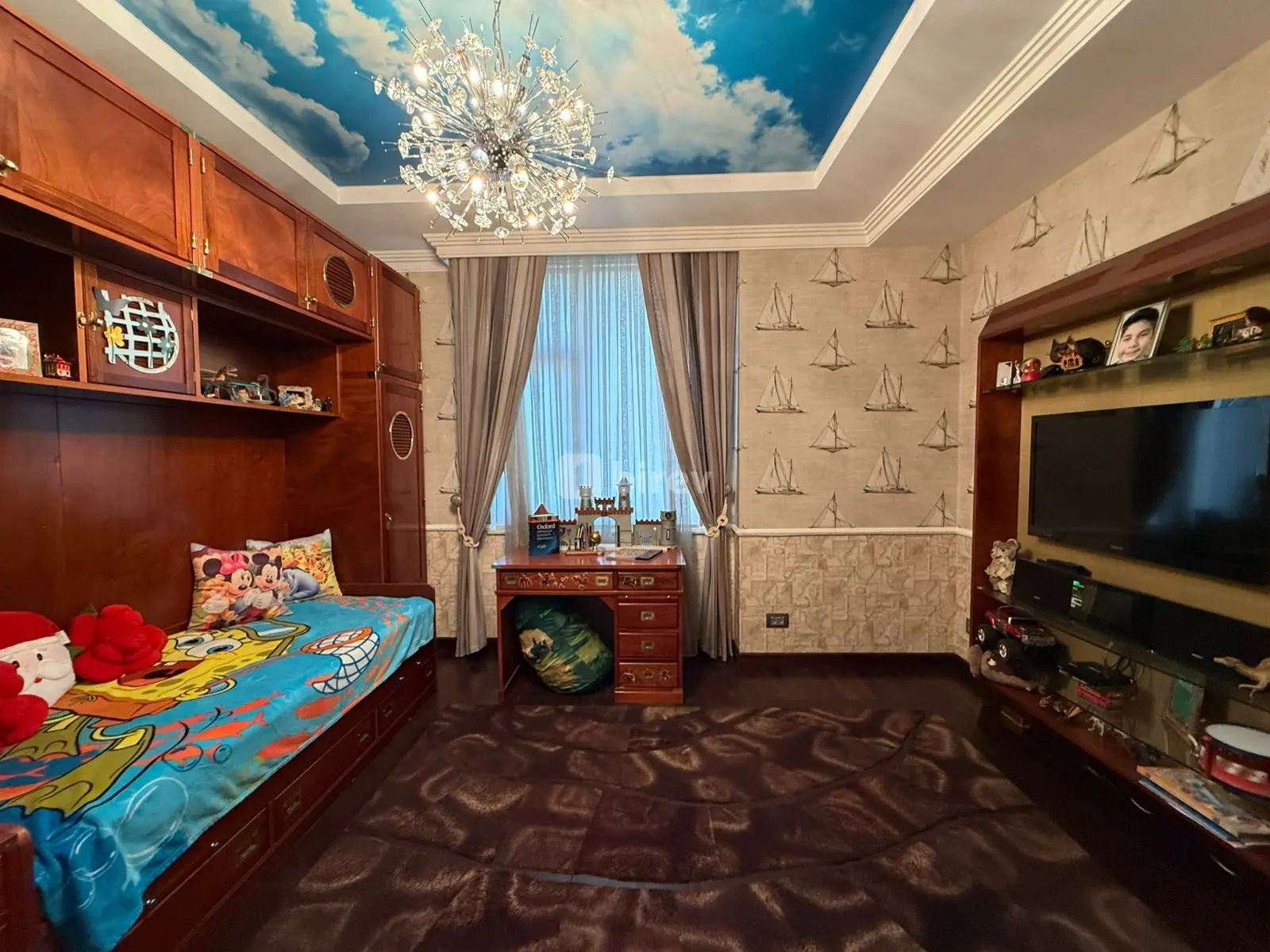 4 otaqlı mənzil, Nəsimi rayonu, Bülbül pr., Bakı şəhəri — şəkil 10
