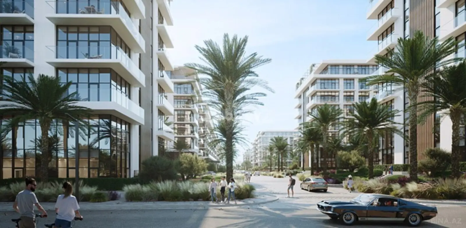 2 otaqlı mənzil, Sea Breeze q., Mikayıl Müşfiq küçəsi, Sabunçu rayonu — şəkil 2