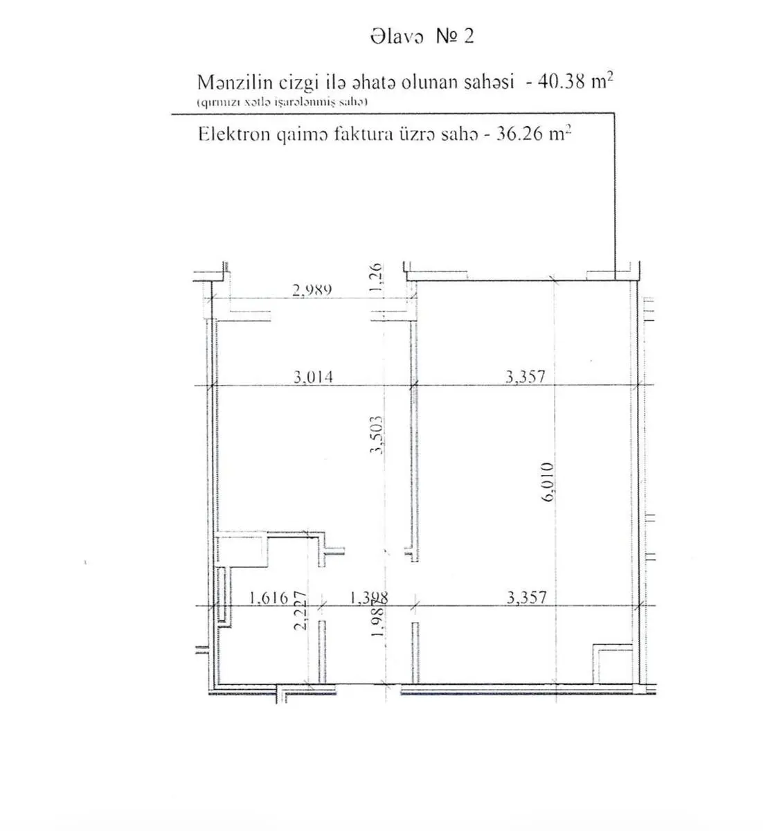 2 otaqlı mənzil, Sumqayıt şəhəri, Bağça şəhər YK — şəkil 9