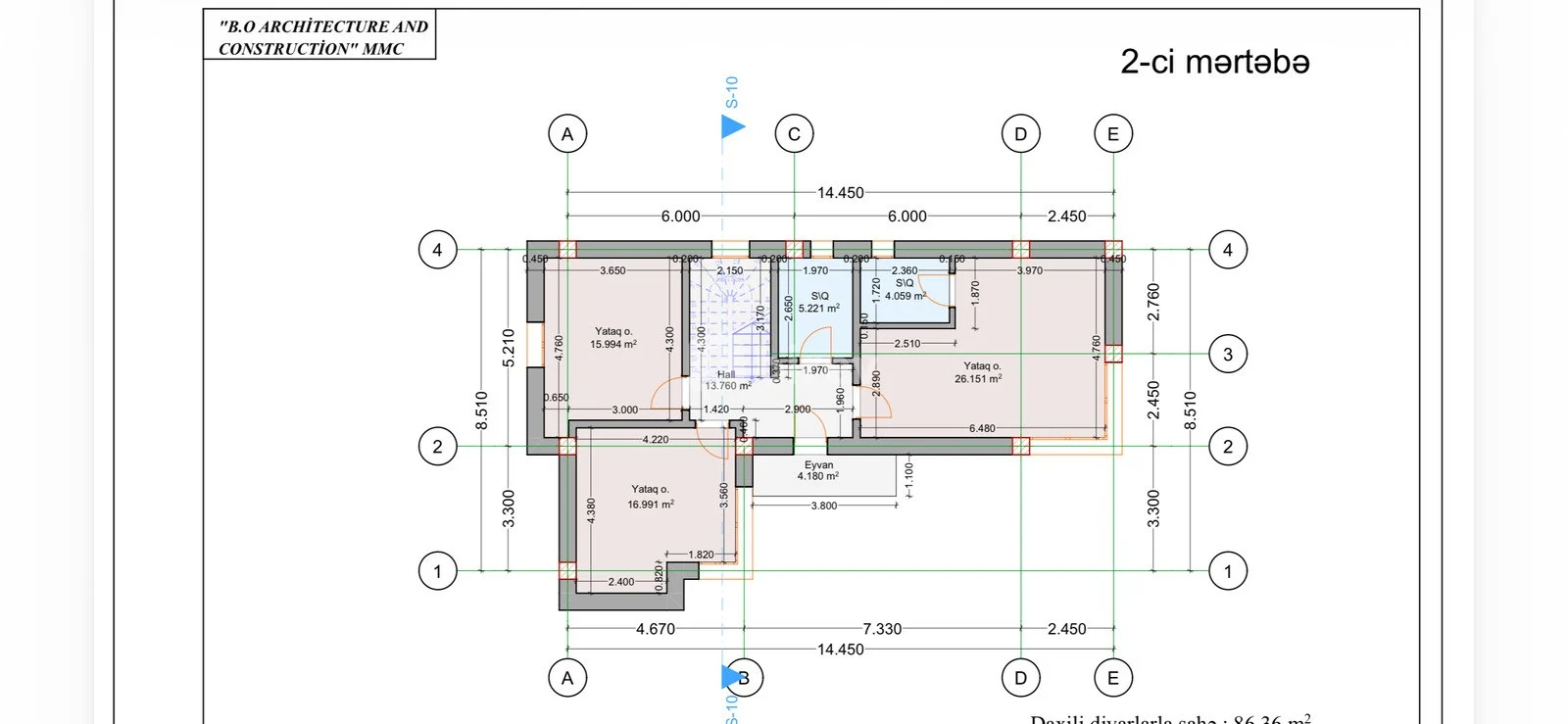 5 otaqlı həyət evi, Badamdar q., Badamdar qəs., 3-cü massiv., 26., Səbail rayonu — şəkil 14